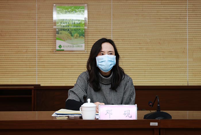 邓砚书记带队到临床医学院(附属医院)开展新冠肺炎疫情防控工作调研