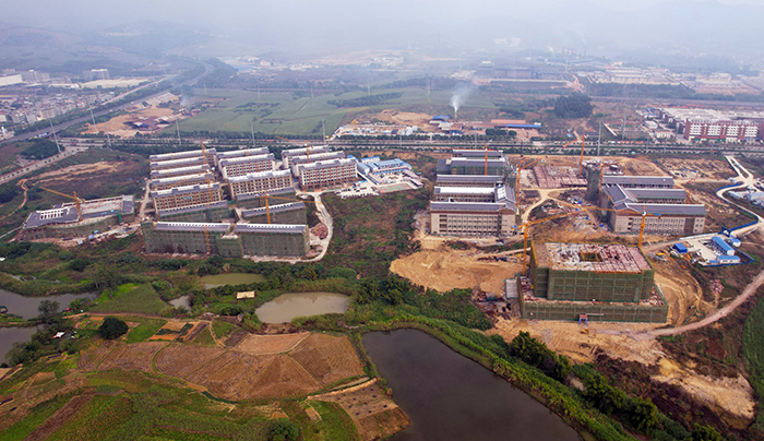 百东校区建设进度简报-右江民族医学院